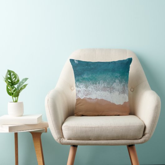 Blauw lichaam water kussen (Stoel)