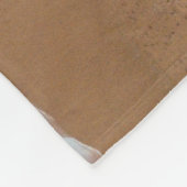 Blauw lichaamswater fleece deken (Hoek)