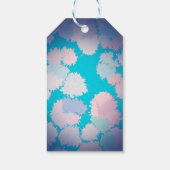 Blauw licht cadeaulabel (Achterkant)