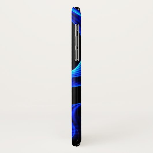 Blauw licht extravaganza *Personaliseer* Case-Mate iPhone Case (Achterkant/links)