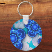 Blauw licht sleutelhanger (Voorkant)