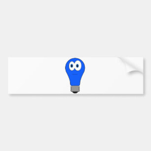 Blauw licht speciaal bumpersticker