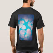 Blauw licht t-shirt (Achterkant)