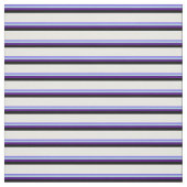 Blauw, lichtblauw, indigotonig, zwart en muis stof (Swatch)