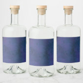blauw likeurfles etiket (Flessen)