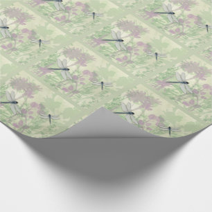 Blauw likkerijpapier cadeaupapier