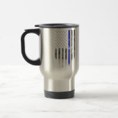 BLAUW LINE -American Flag Travel Mug Reisbeker (Links)