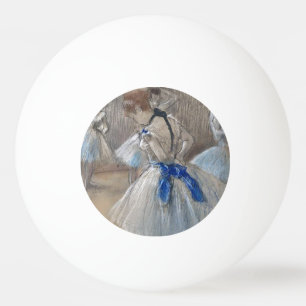 Blauw lint danser Edgar Degas Pingpongballen