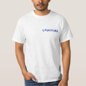 blauw logo t-shirt (Voorkant)