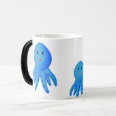 Blauw Magische Mok (Voorkant links)