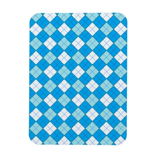 Blauw Magneet (Verticaal)