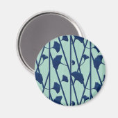 blauw magneet (Voorkant / Achterkant)
