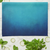  Blauw Mandala Abstract Theedoek (Gevouwen)