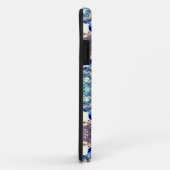 Blauw mandala harten patroon Thunder_Cove Case-Mate iPhone Case (Achterkant/rechts)