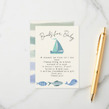 Blauw maritiem thema voor baby jongens shower