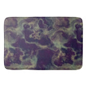 blauw Marmer abstract Badmat (Voorkant)