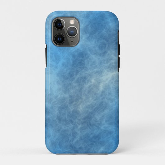 Blauw Marmer Abstract Case-Mate iPhone Case (Achterkant)