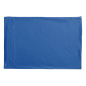 Blauw Marmer Agate Vloeistof Kunst Kussensloop (Achterkant)