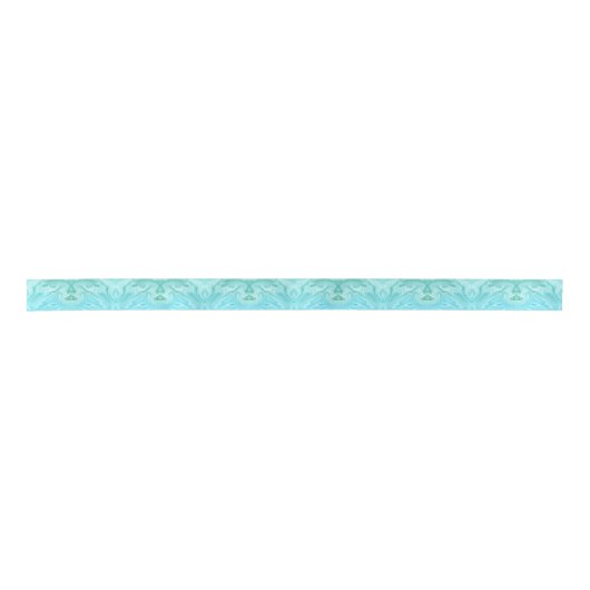 Blauw marmerpatroon lint (Voorkant)