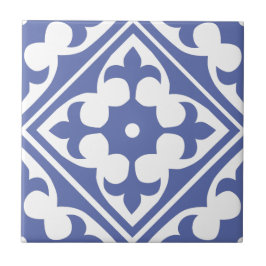 Blauw Marokkaans tegels 4 Tegeltje