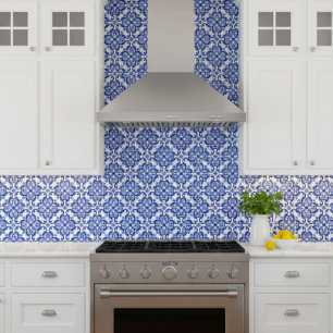 blauw-mediterrane tegel tegeltje