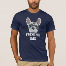 Blauw Merle Franse Bulldog Vader