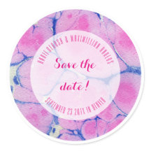 Blauw met blauwe en roze breuken