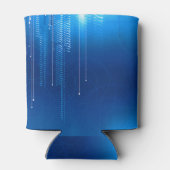 Blauw met lineaire Koelbox Blikjeskoeler (Achterkant)