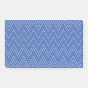 Blauw, modern, eenvoudig, koel, trendy zigzagpatro post-it® notes