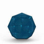 Blauw, modern, eenvoudig lichtfeest fotoblokken (Voorkant)