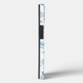 Blauw Monogram Strand Telefoonhoesje Case-Mate iPhone Case (Achterkant / Rechts)