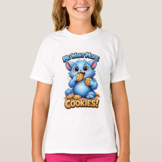 Blauw Monster T-shirt