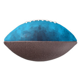 Blauw mozaïek geometrisch patroon american football