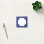 Blauw mozaïekpixelpatroon post-it® notes (Kantoor)