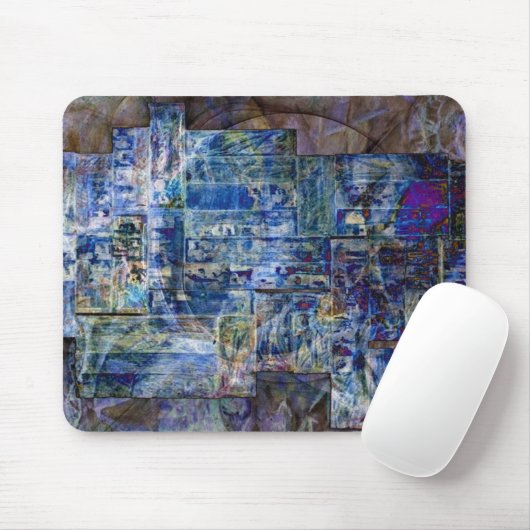 Blauw Muismat (Met muis)