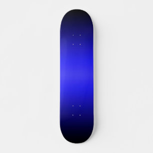 Blauw naar zwart verloopskateboard skateboard