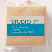 Blauw - Natuurlijke reeks Etiket (Insitu)