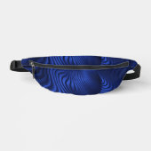 Blauw Navy Decoratief Fanny Pack Heuptasje (Voorkant)