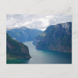 Blauw Noors Fjord Dream Briefkaart