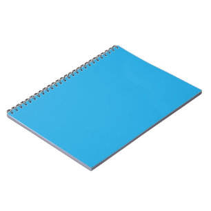 Blauw Notitieboek Helder Minimaal Spiraal Journa