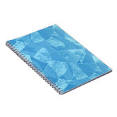 Blauw Notitieboek van glas (Rechterzijde)