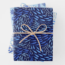 Blauw Oceaan Scheepsset van Drie 