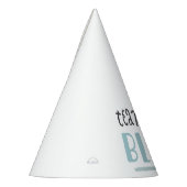 Blauw of roze Baby | Team Blue Feesthoedjes (Links)