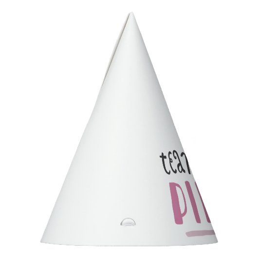 Blauw of roze Baby | Team Roze Feesthoedjes (Links)