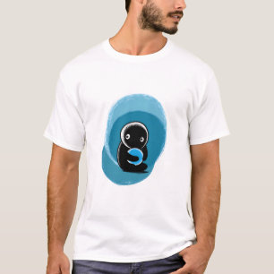 Blauw Omhelzen T-shirt