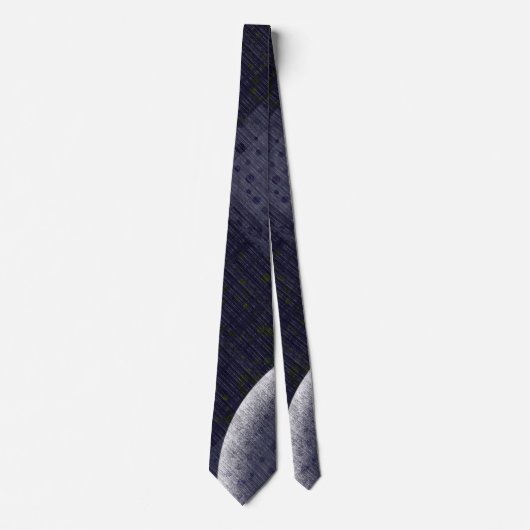 Blauw ontwerp stropdas (Voorkant)