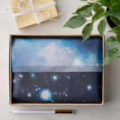 Blauw ontwerp van de sterrenreeks 5 tissuepapier (Geschenk)