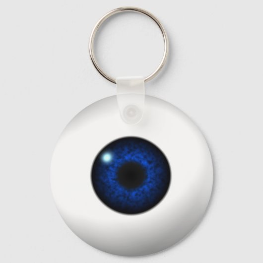 blauw oog sleutelhanger (Voorkant)