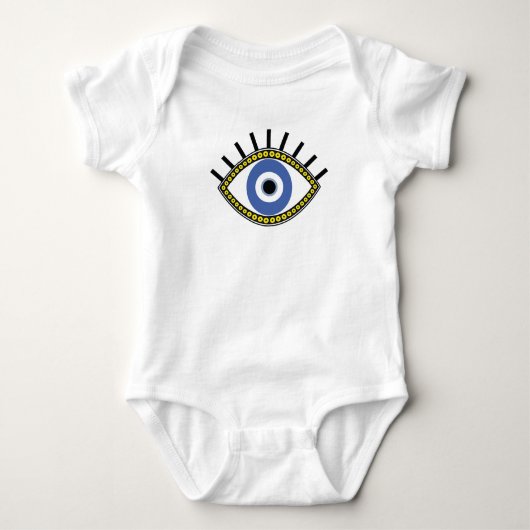 Blauw oog, succes, griekamulet, kwade ogen romper (Voorkant)