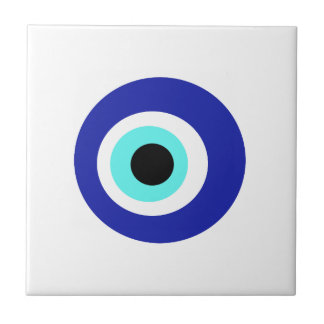 Blauw oog tegeltje